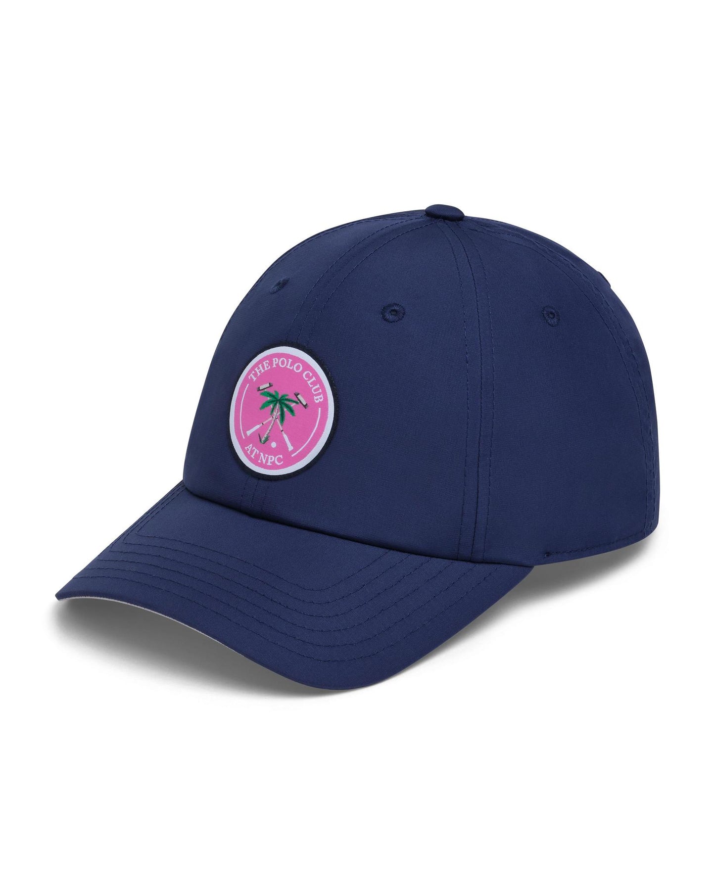 The Polo Club TKO Cap Navy w Pink Label