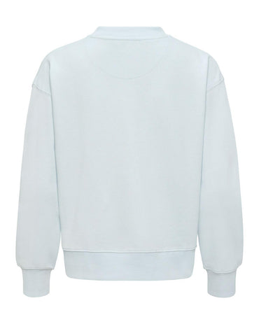 USPA Women's Arc Graphic LB Crew Sweat Ballad Blue