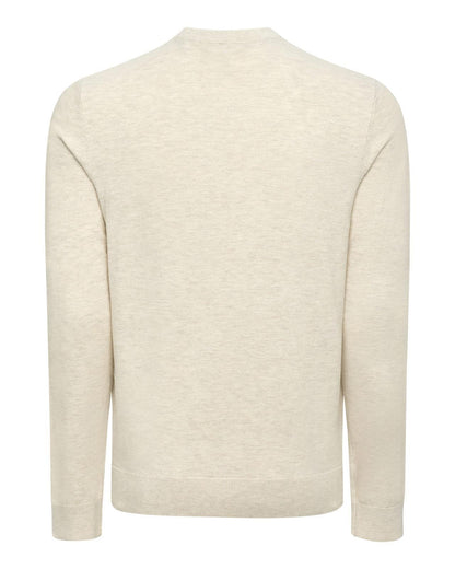 USPA Men's Lightweight Crew Neck Vintage Birch Marl