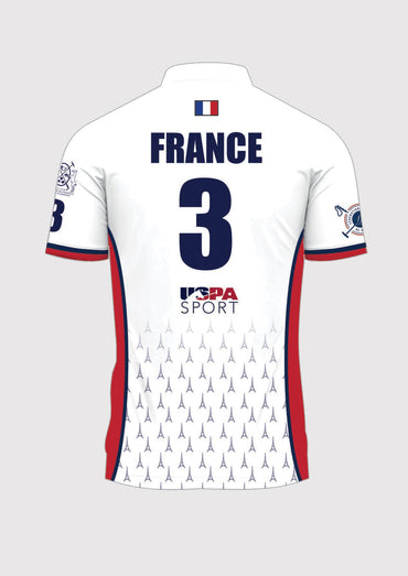 USPA Sport Paris Polo Challenge France Gameday Performance Jersey White