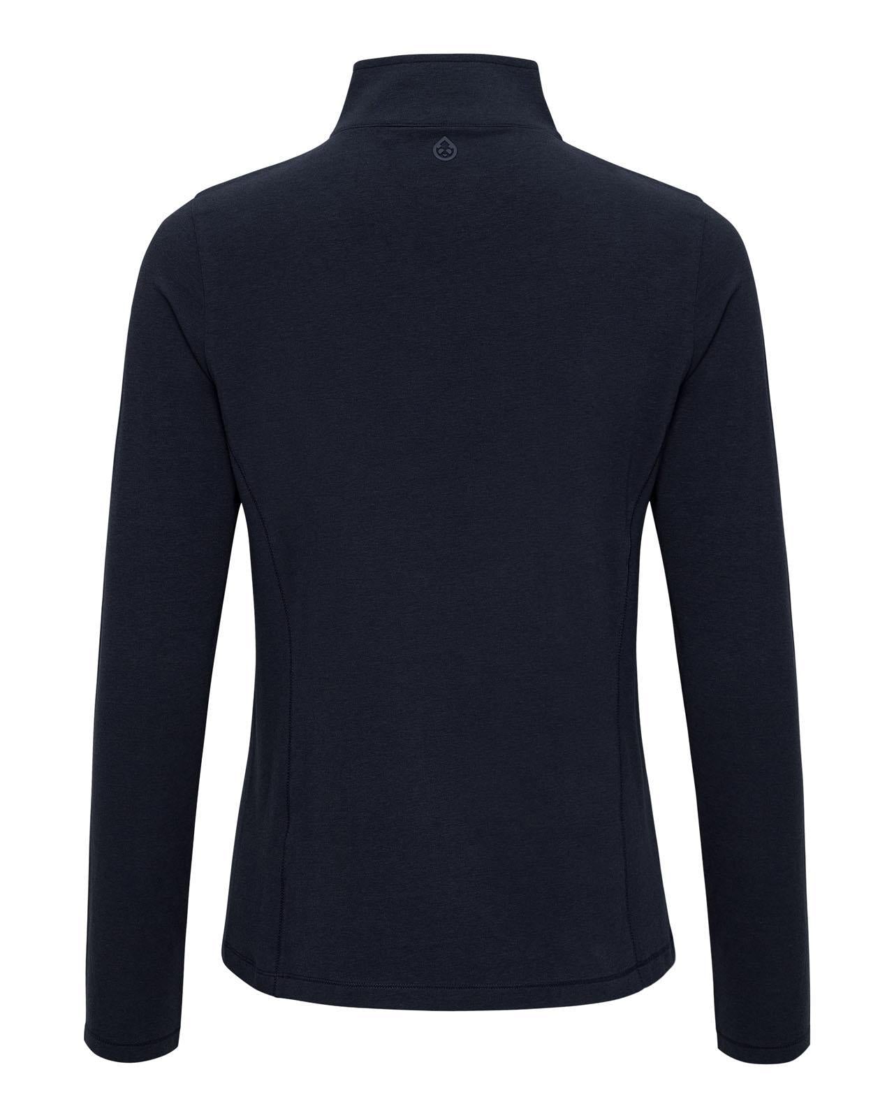 The Polo Club Women's Quarter Zip Pullover Navy