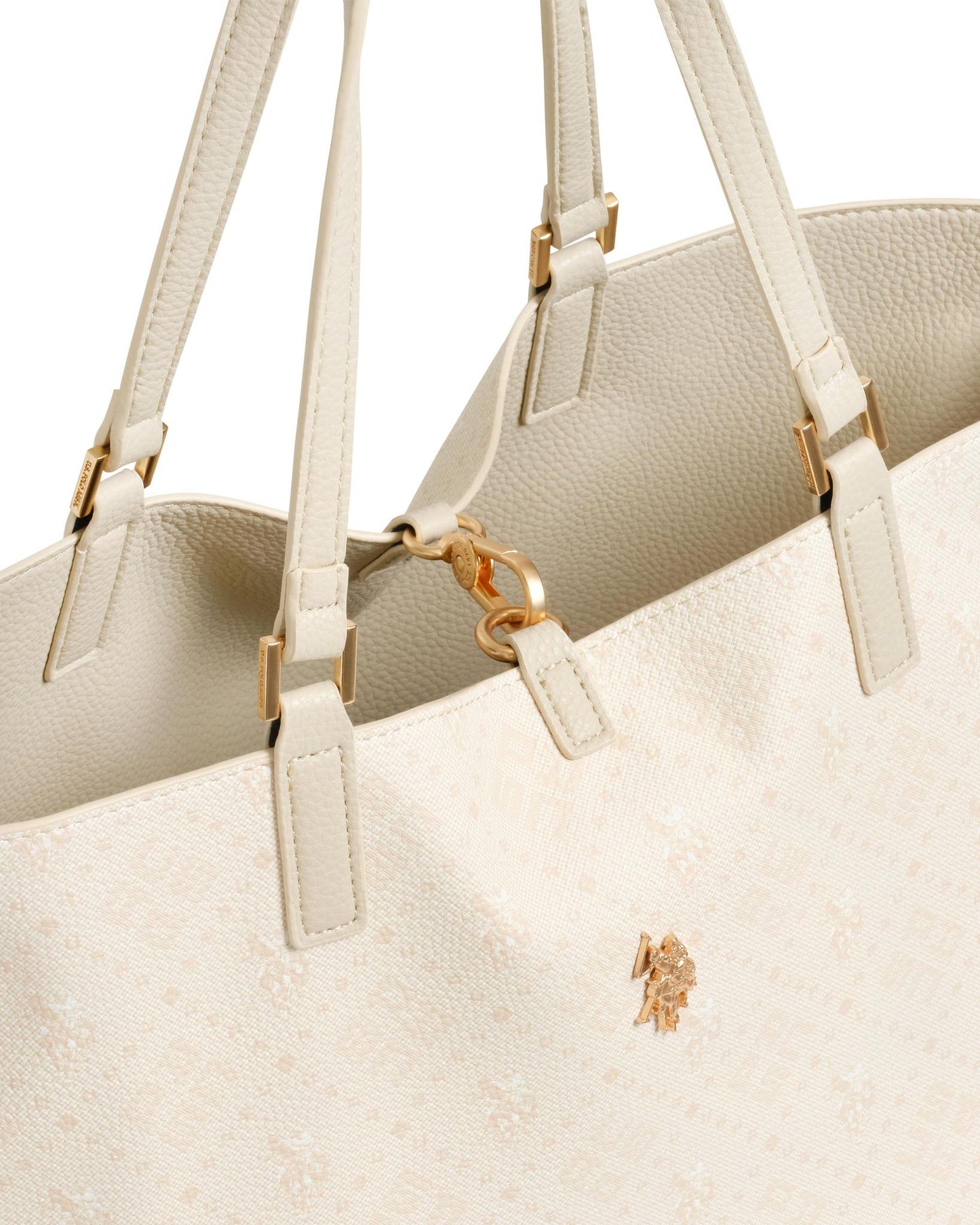 USPA Malibu Reversible Large Tote Bag Ivory