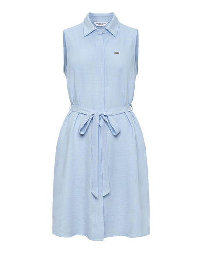 USPA Women's E-Wins Dress Light Blue