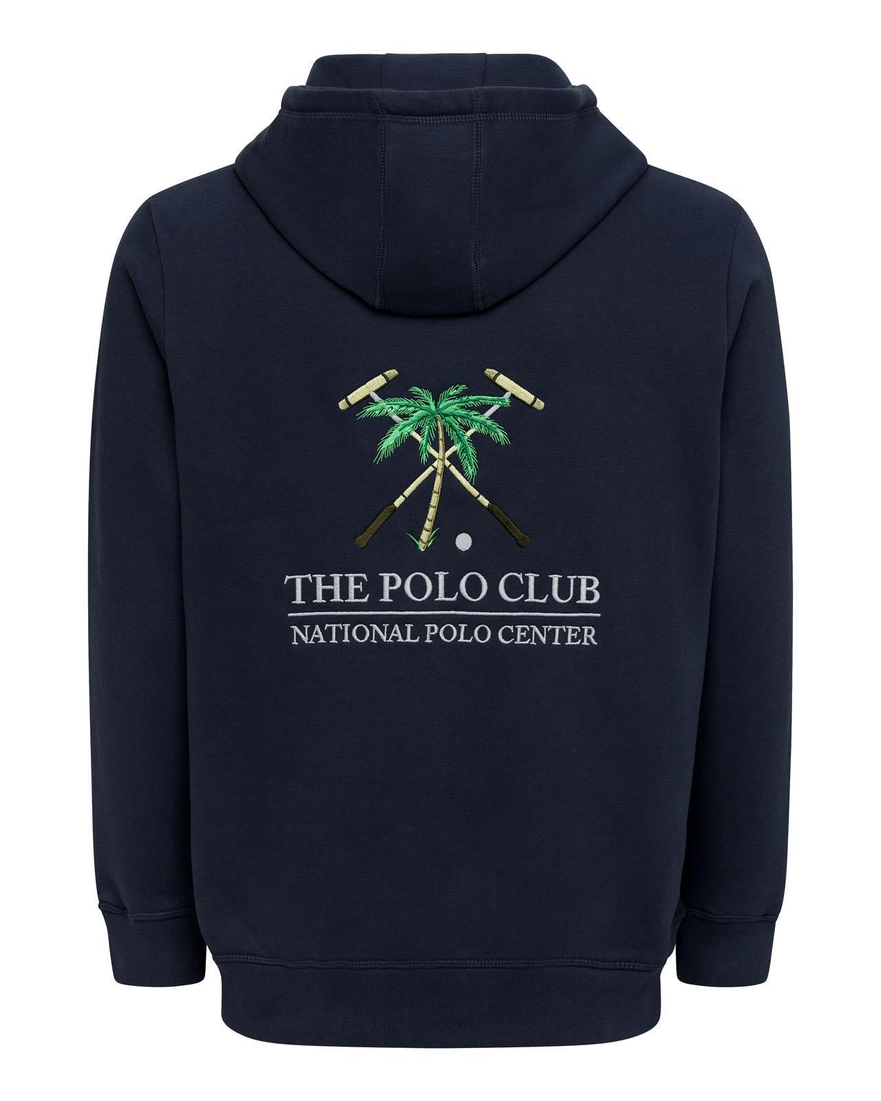 The Polo Club Unisex Organic Brushed Hoodie Ocean Navy – USPA Shop
