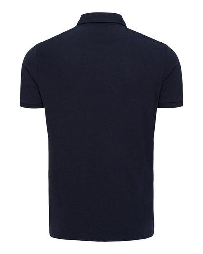 USPA Men's Linen Pique Polo Navy