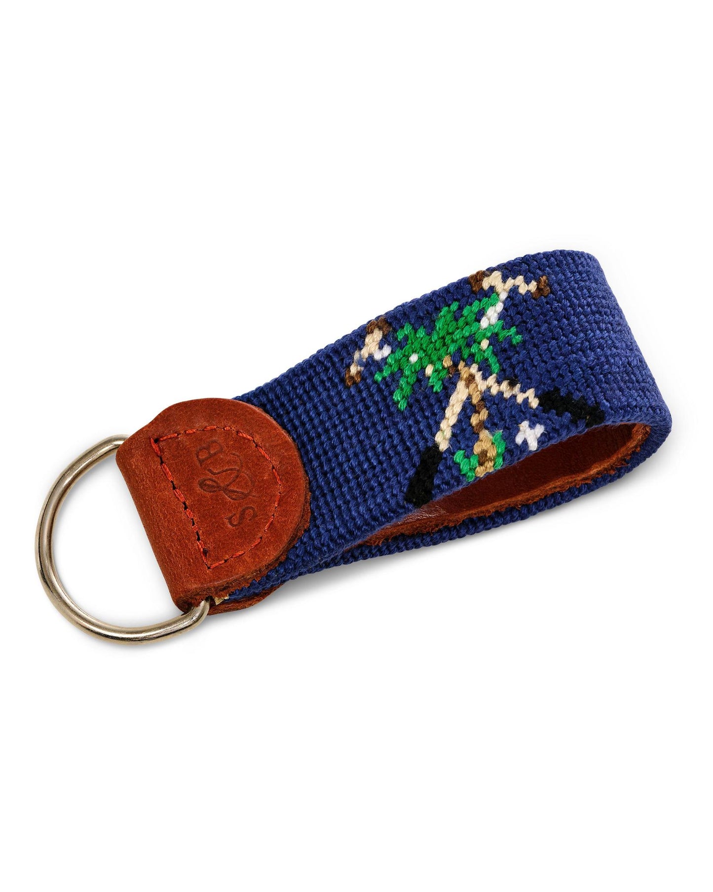 The Polo Club Key Fob "Needle Point" Navy
