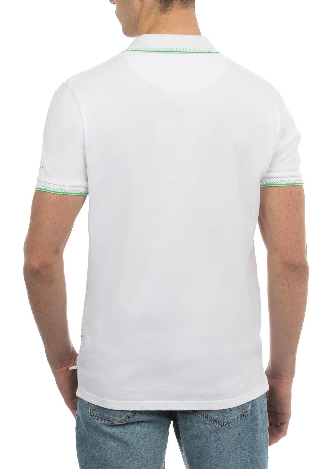 USPA Life Men&#39;s Short Sleeve Polo White