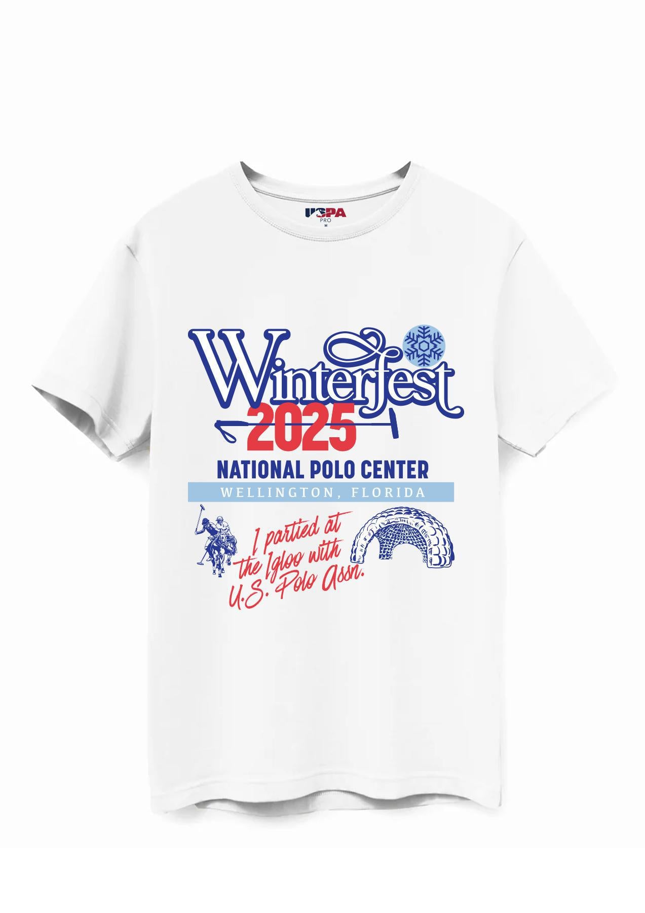 USPA x 2025 Winterfest Tee White