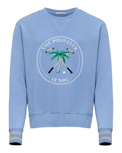 The Polo Club Women's Clubhouse Sweatshirt Blue