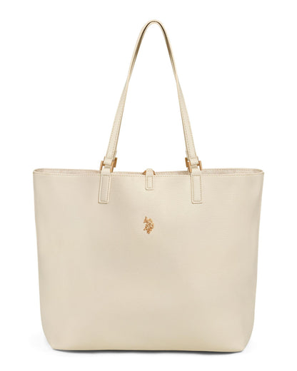 USPA Malibu Reversible Large Tote Bag Ivory