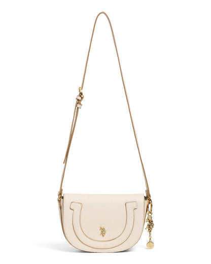 USPA Lawson Flap Crossbody Natural