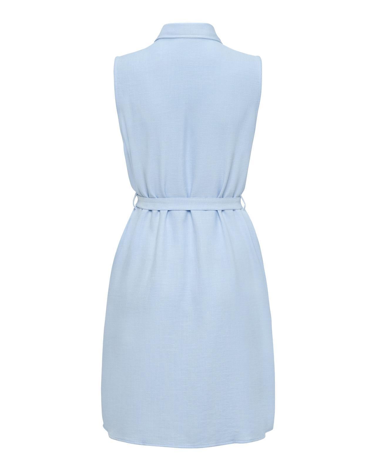 USPA Women's E-Wins Dress Light Blue