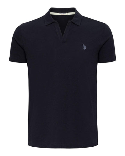USPA Men's Derk Polo Shirt Navy