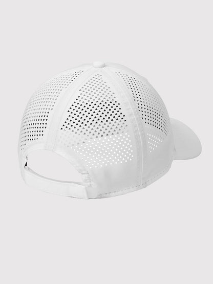 The Polo Club Performance Cap White