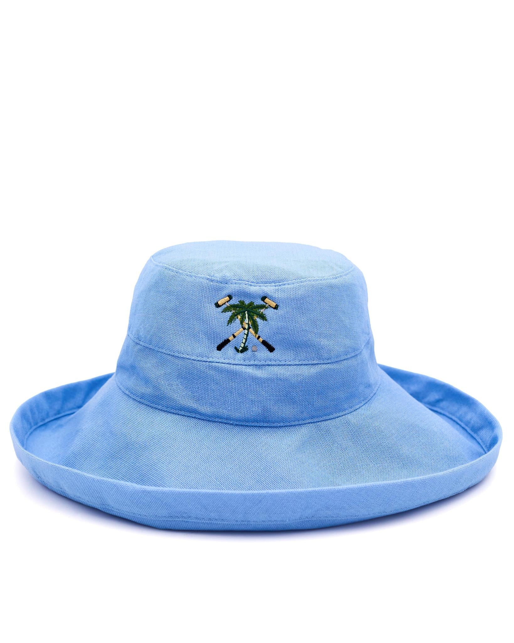 Cotton Bucket Hat Blue