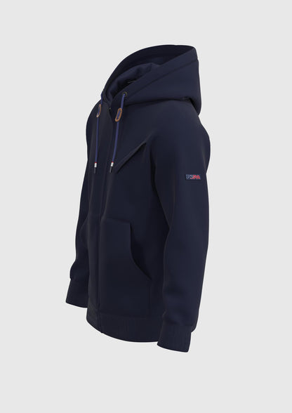 USPA Pro Performance Hoodie Navy