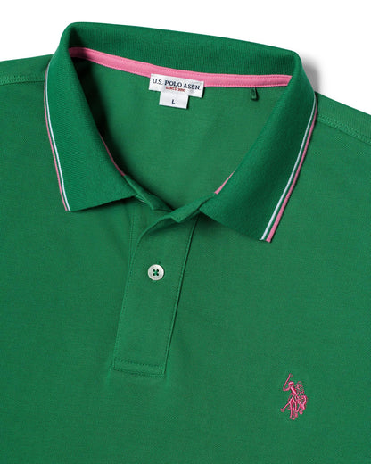 USPA Men's Paul Polo Shirt Green
