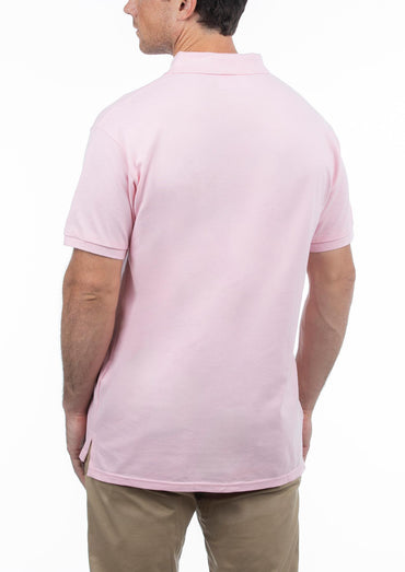 NPC Men's Pique Polo Pink