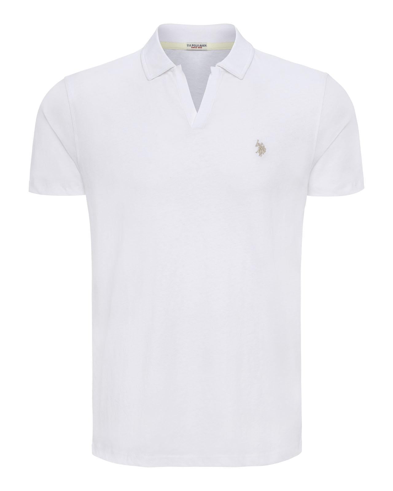 USPA Men's Derk Polo Shirt White