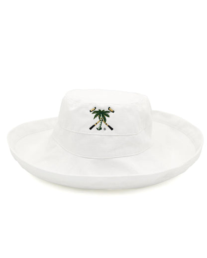 Cotton Bucket Hat White