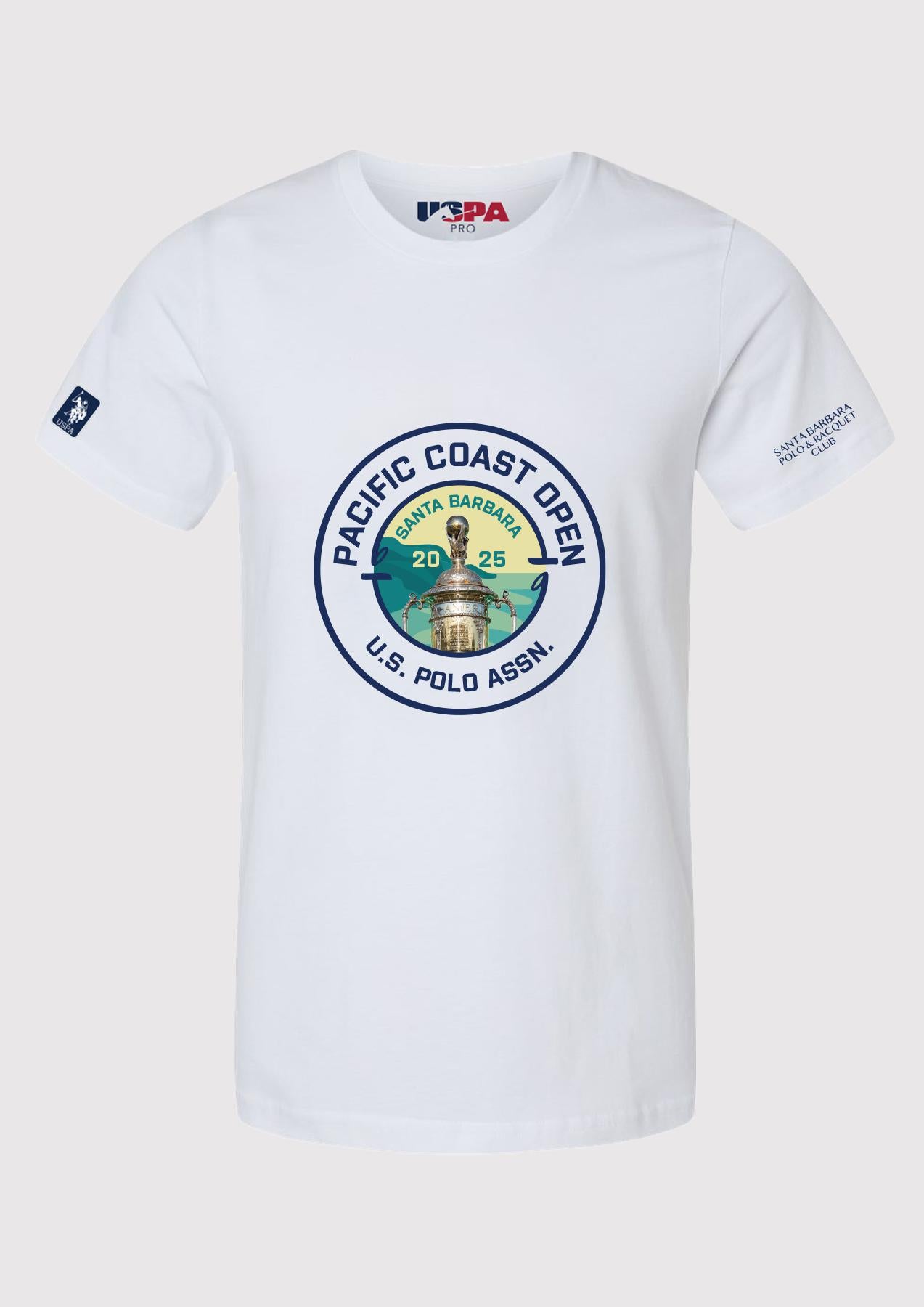 USPA Sport Pacific Coast Open T-shirt White