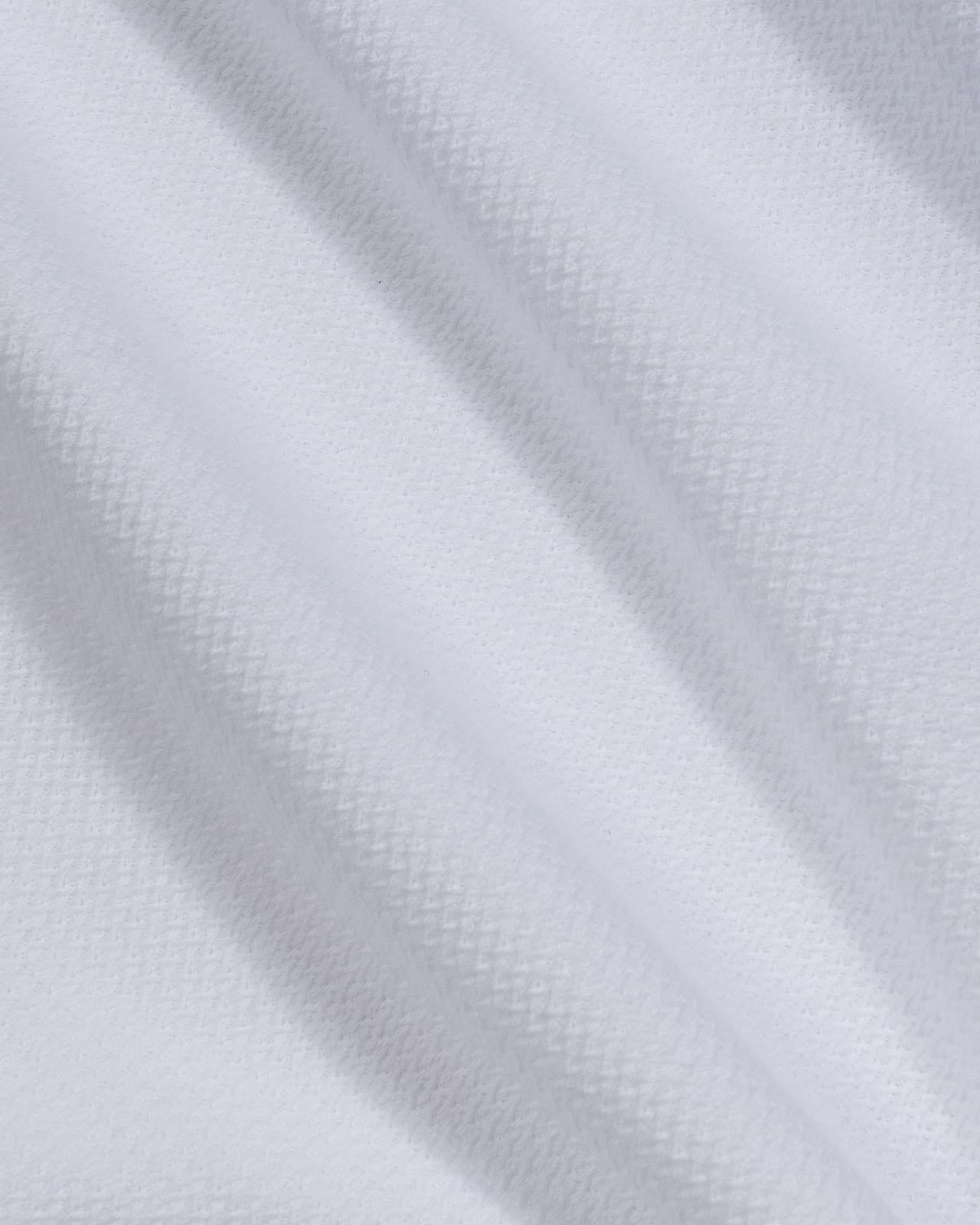 USPA Men's Textured DHM Polo Bright White