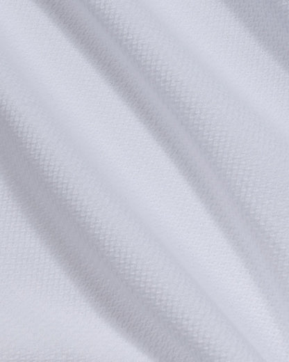 USPA Men's Textured DHM Polo Bright White