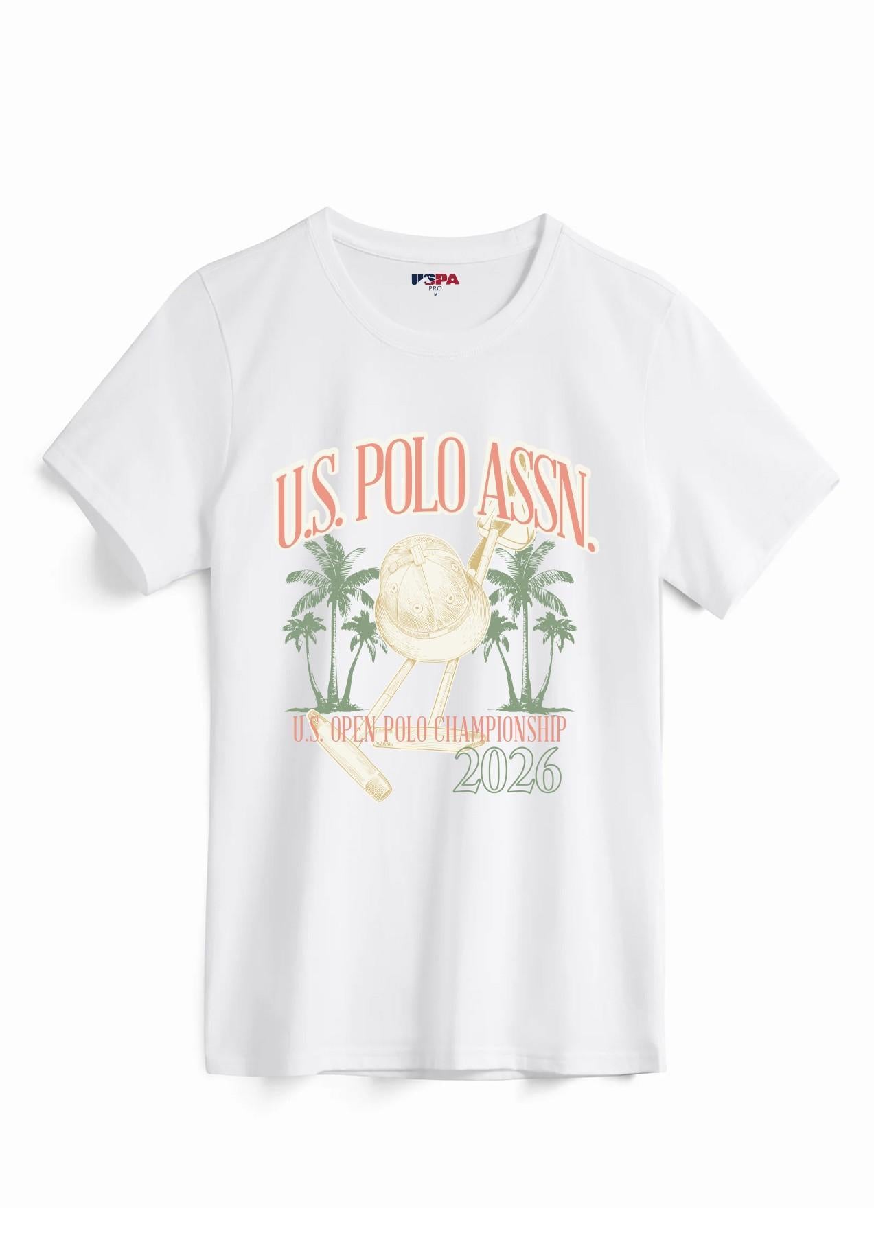 USPA Sport Women's U.S. Open Polo Championship Supima T-Shirt