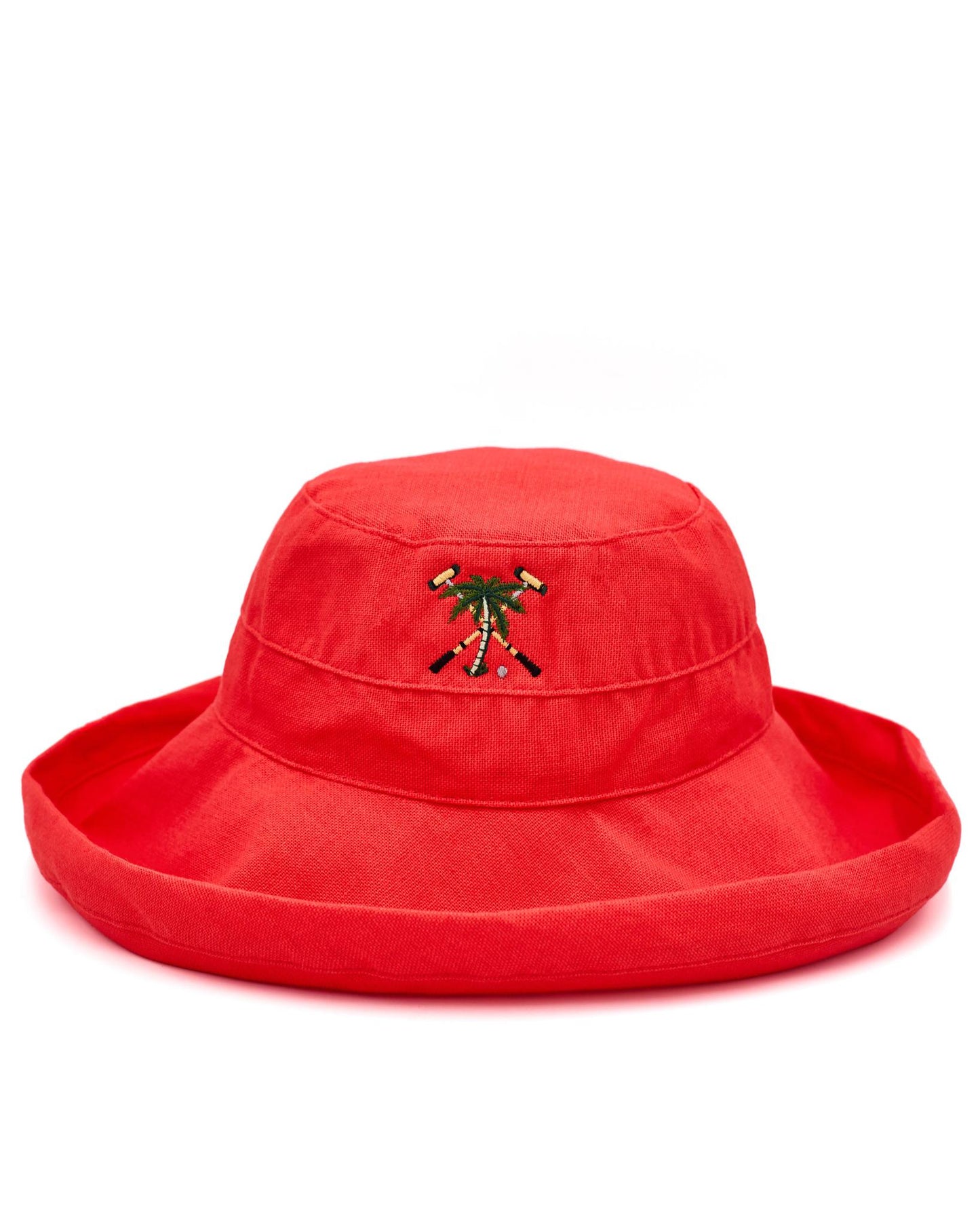 Cotton Bucket Hat Coral
