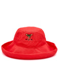 Cotton Bucket Hat Coral