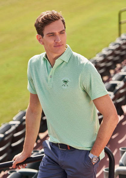 Men's Premium Polo Bright Green