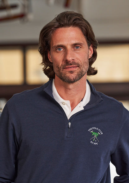 Men's Quarter Zip Pullover Navy