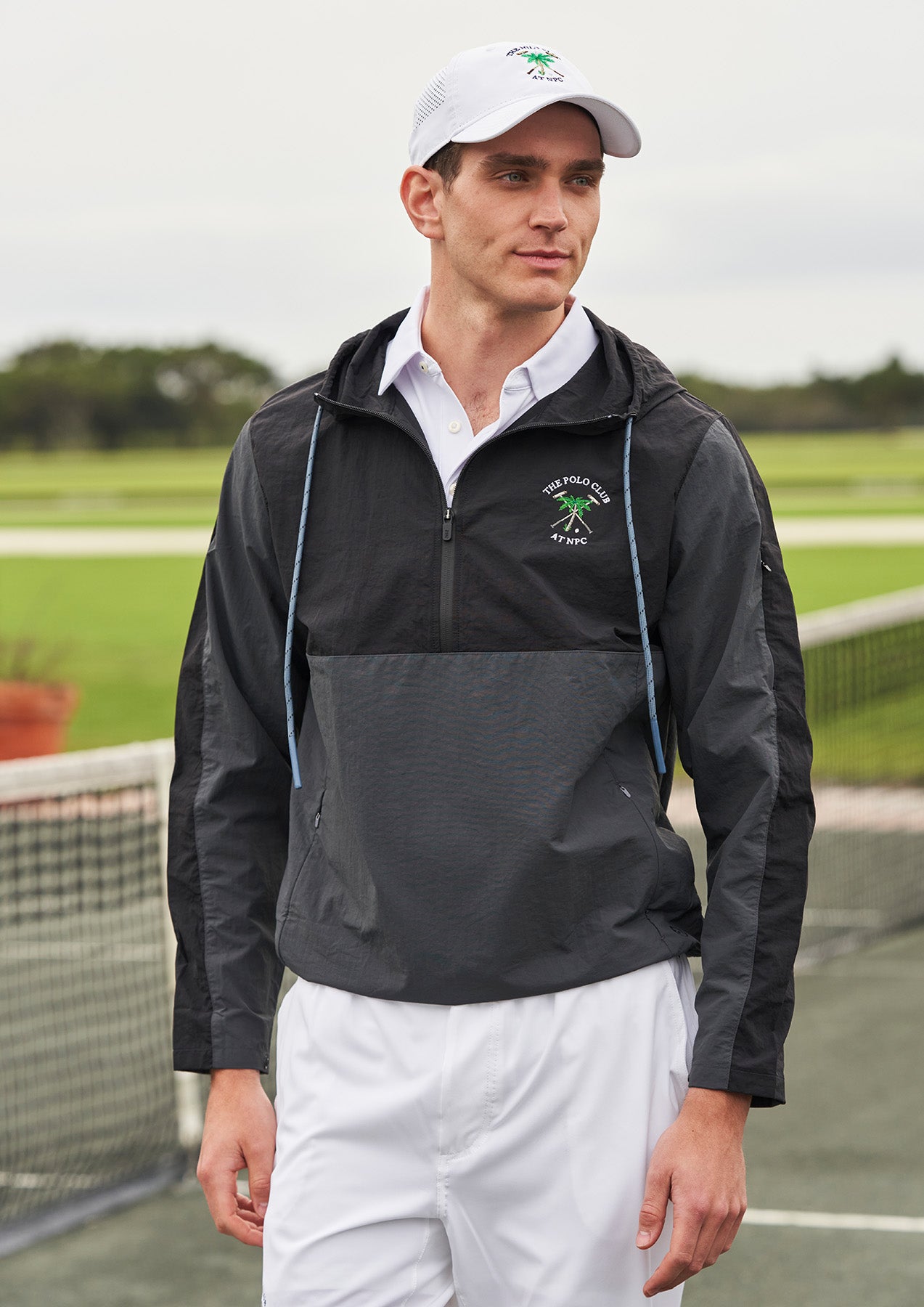 Men's Rain Anorak Black/Graphite