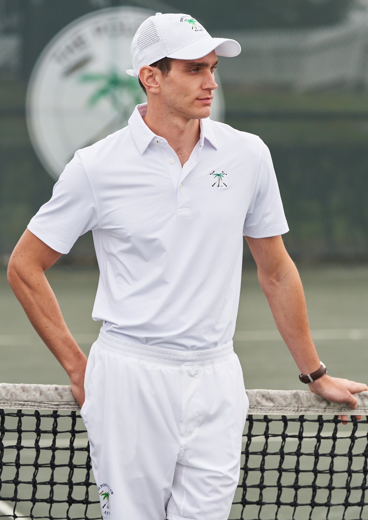 Men's Micropoly Performance Polo White