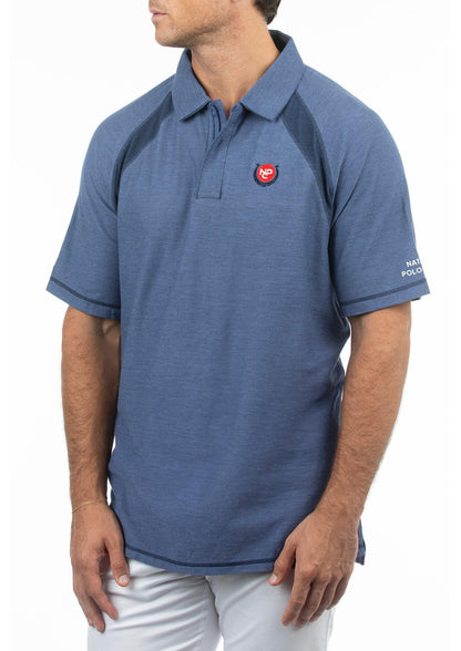 NPC Men's Swing Motion Polo Navy