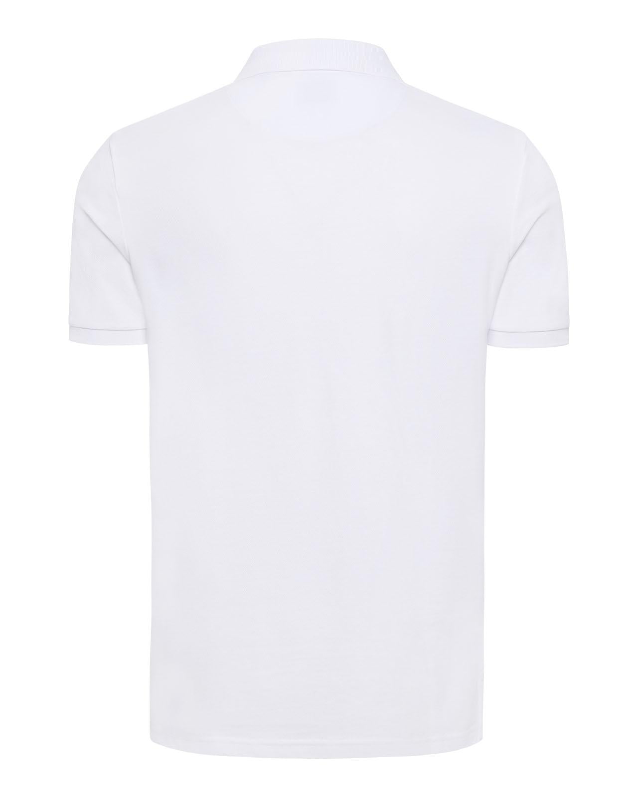 USPA Men's DHM Pique Polo White