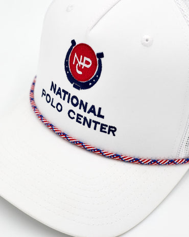 NPC 5-Panel Cap White