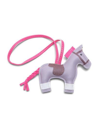 USPA Polo Pony Fob Crystal