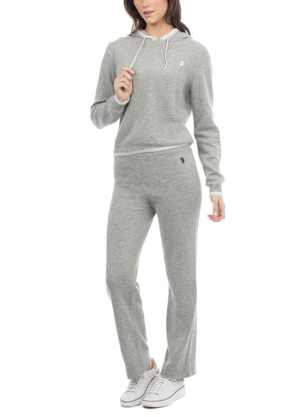 USPA Women's Wool/Poly Sweatpant Grey