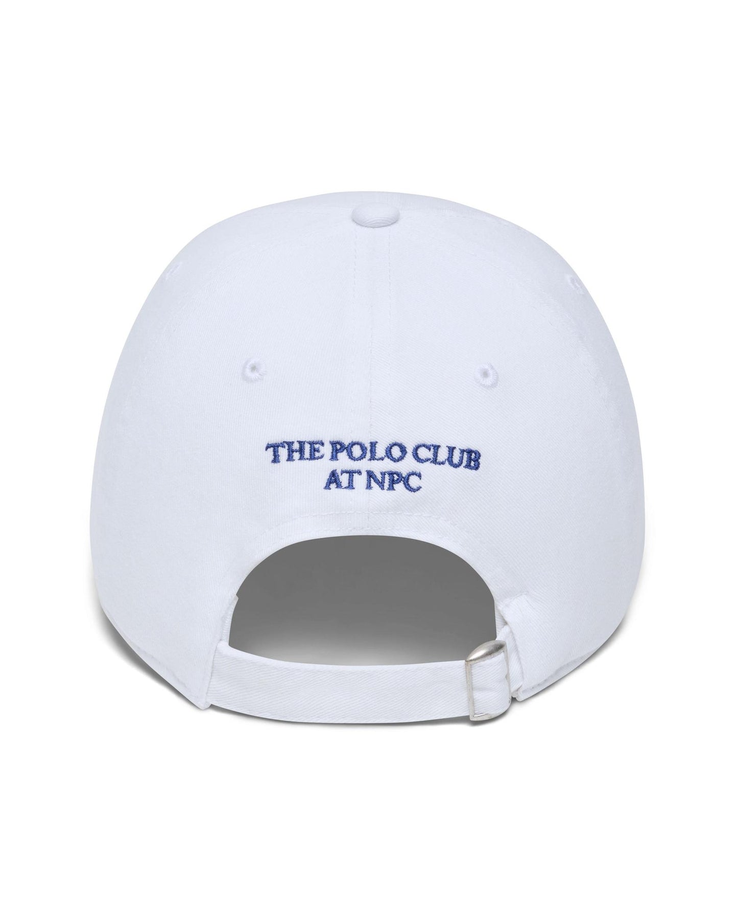 The Polo Club Twill Cap White
