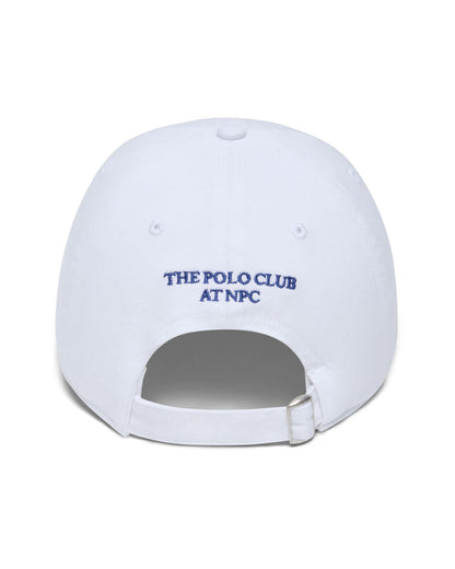 The Polo Club Twill Cap White