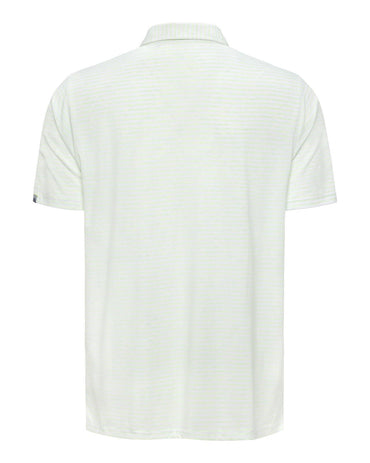 The Polo Club Men's Cloud Striped Polo Mist