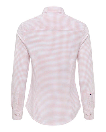 USPA Women's Gingham Classic Fit Shirt Crystal Rose