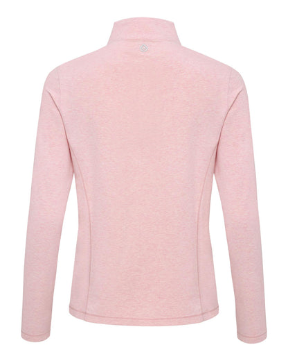 The Polo Club Women's Quarter Zip Pink Grapefruit