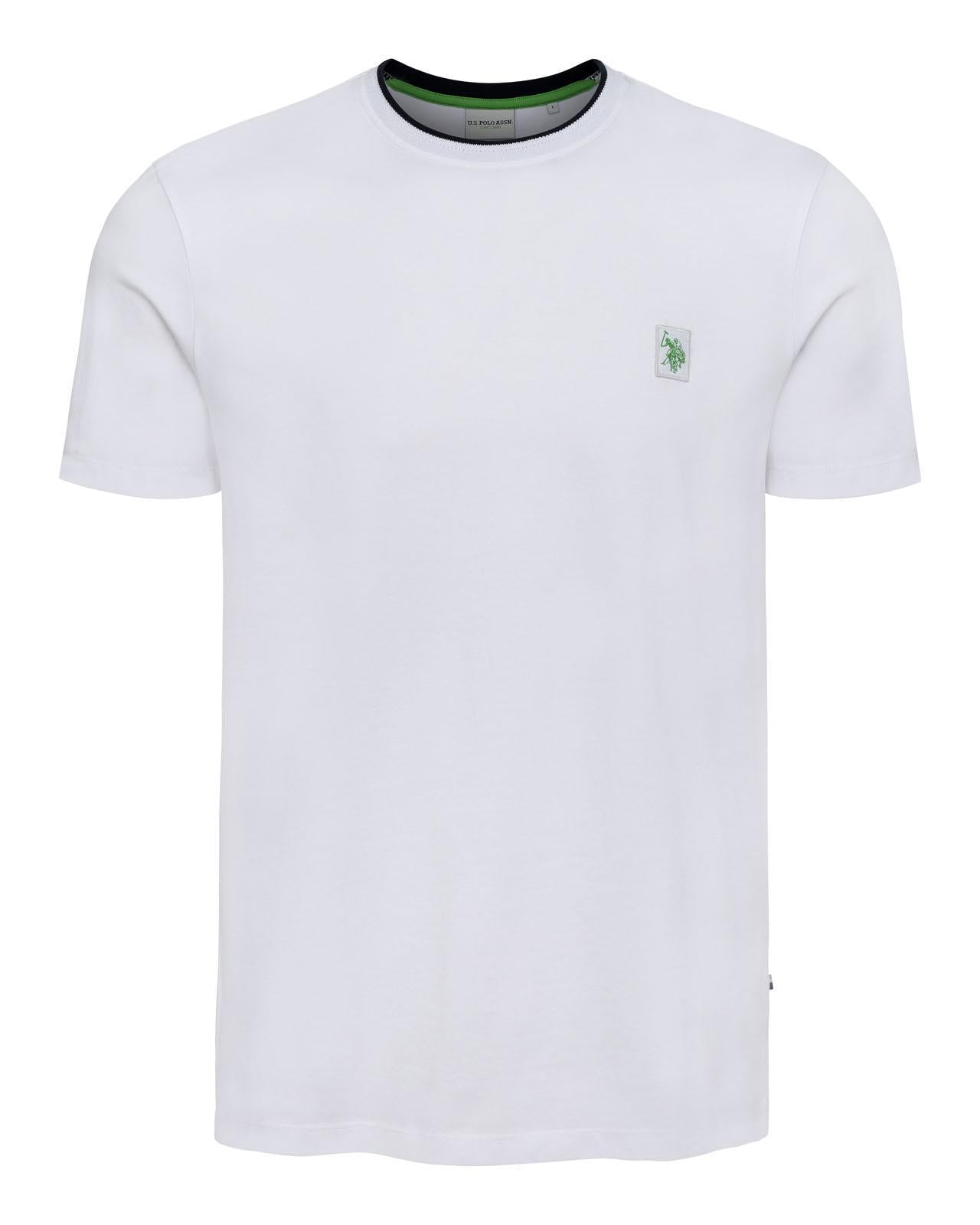 USPA Men's SS Life T-shirt White