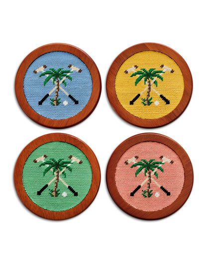 The Polo Club Coasters "Needle Point"