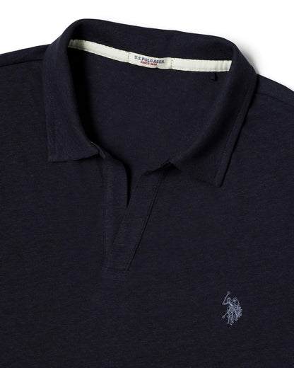 USPA Men's Derk Polo Shirt Navy