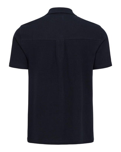 USPA Men's Waffle Revere Shirt Dark Sapphire Navy