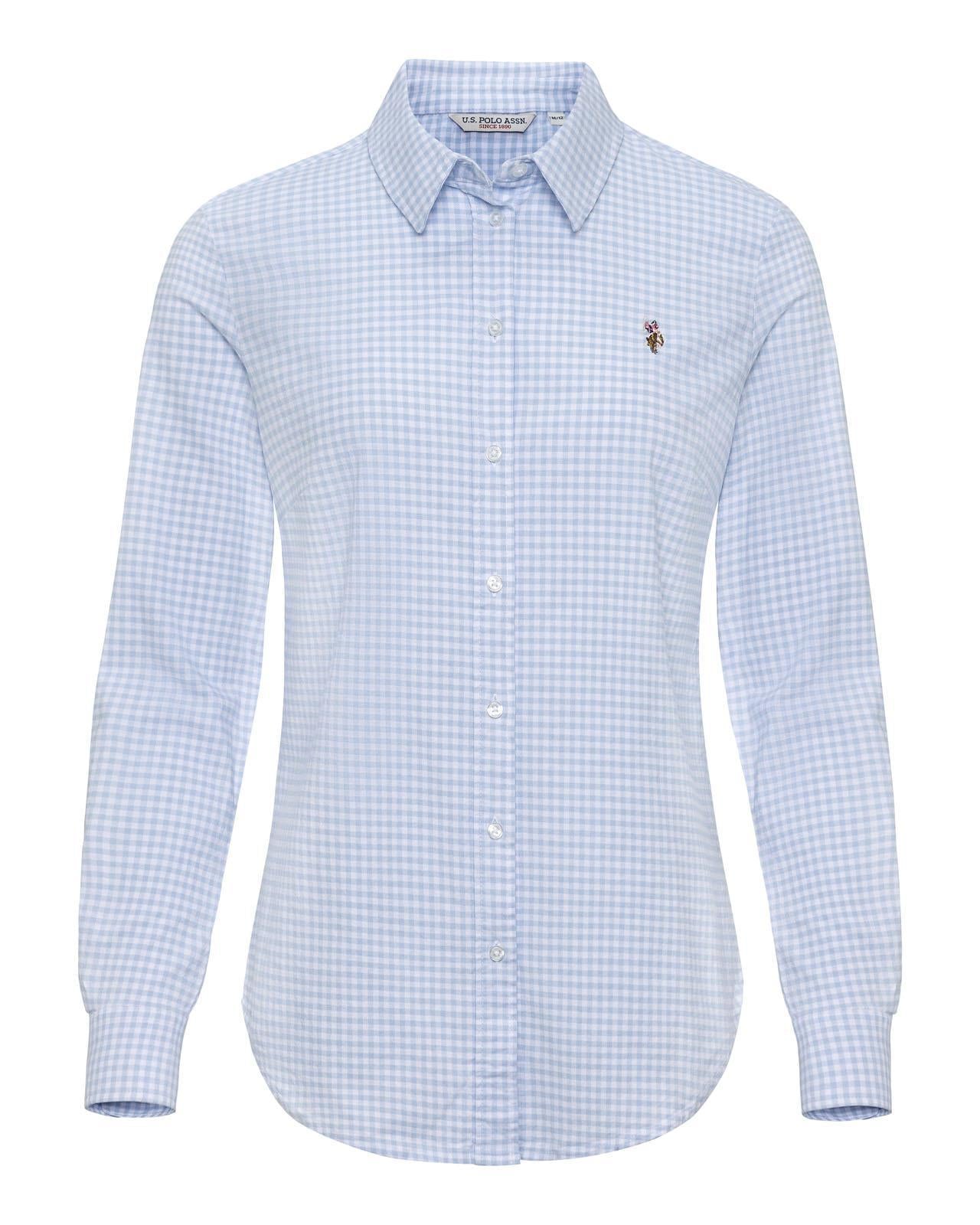 USPA Women's Gingham Classic Fit Shirt Windsurfer