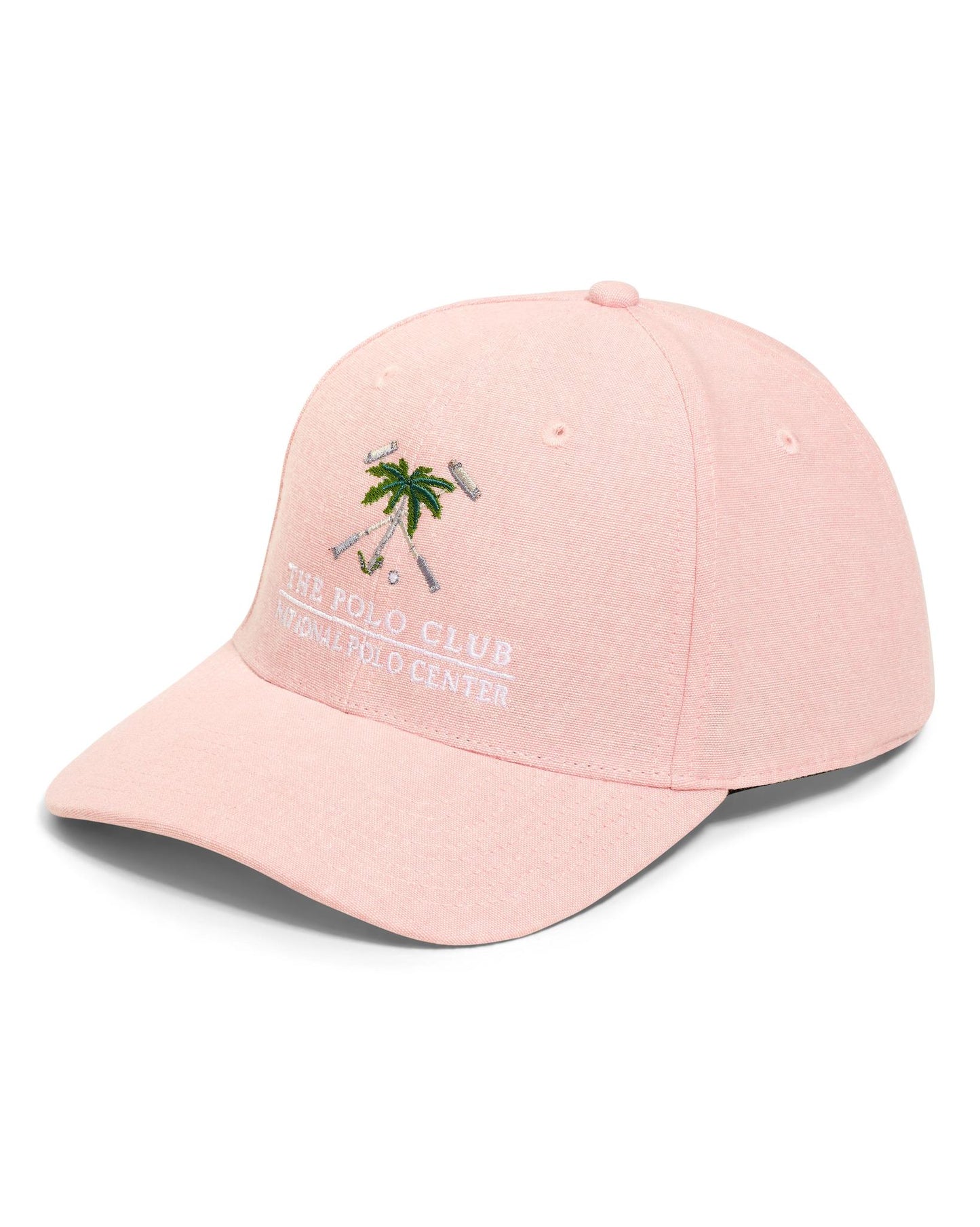 The Polo Club Linen Cap Blush